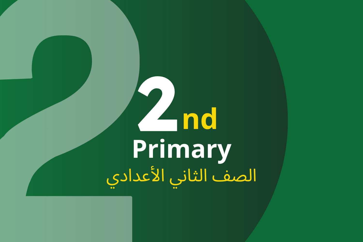 الصف الثاني الإعدادي